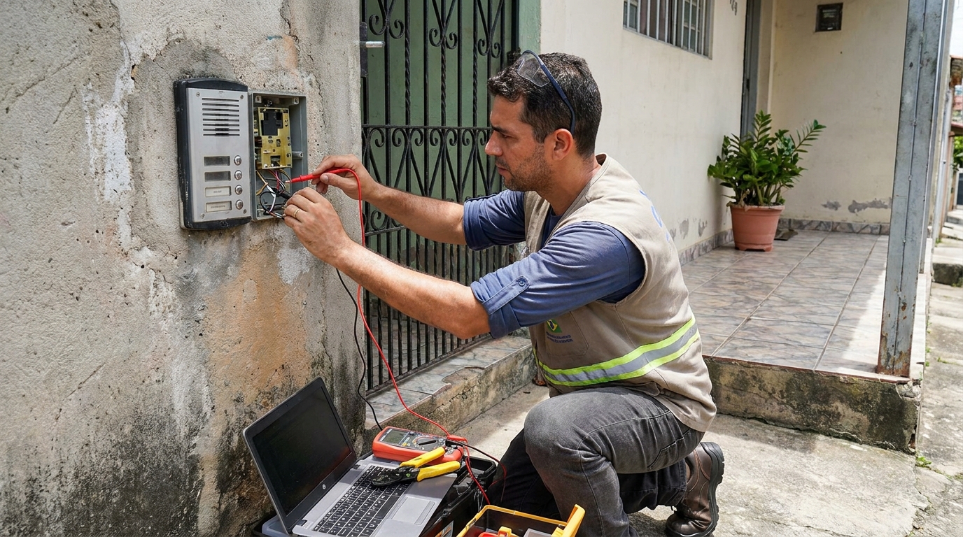 Reparo de interfone em Niterói‑RJ